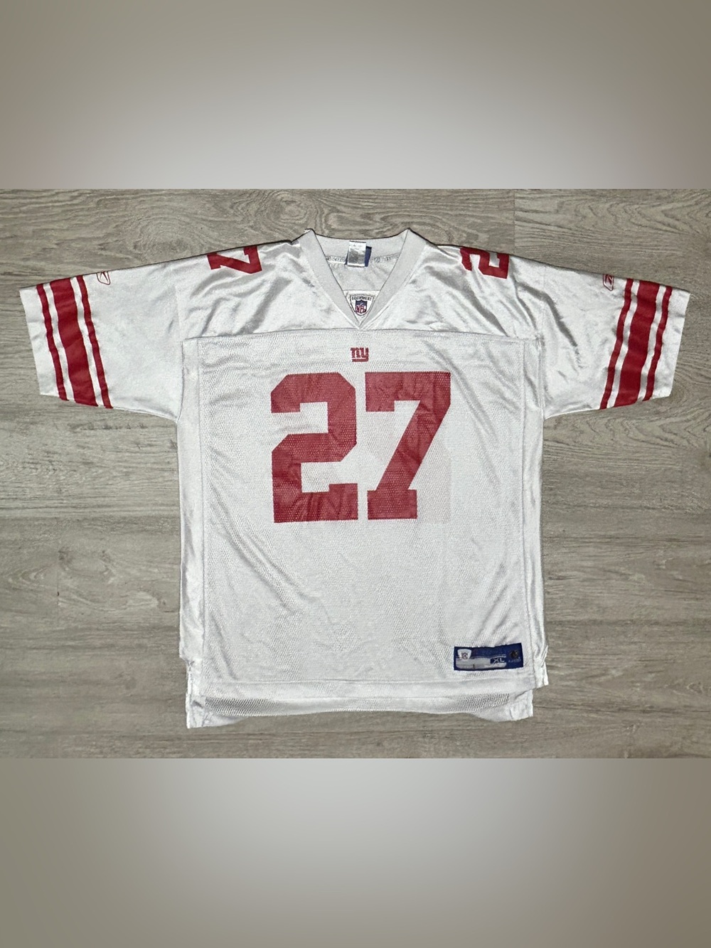 Vintage Reebok New York Giants Brandon Jacob’s NFL White Football Jersey